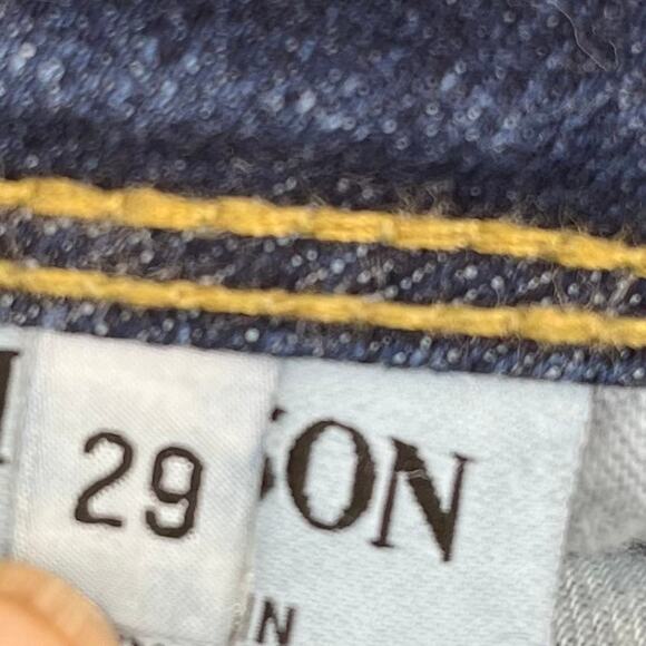 Hudson Collin Flap Skinny Jeans Blue 29 - Picture 8 of 9